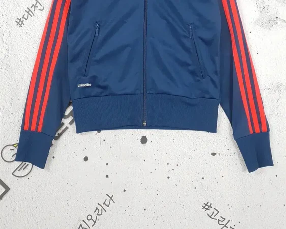 아디다스 ADIDAS 우먼 트랙탑 져지 자켓 네이비 3100169 상품이미지5