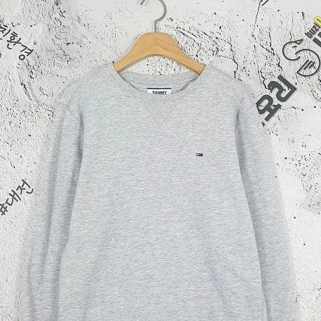 타미힐피거 TOMMY HILFIGER 맨투맨 라이트 그레이 2200075 상품이미지4