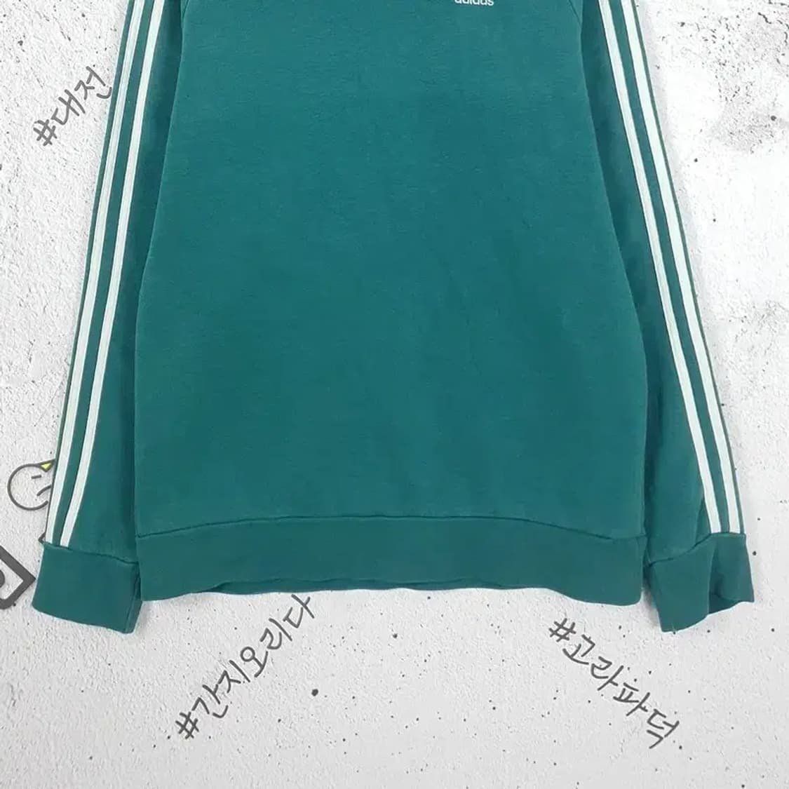 아디다스 ADIDAS 파이어버드 맨투맨 민트 그린 2200078 상품이미지5