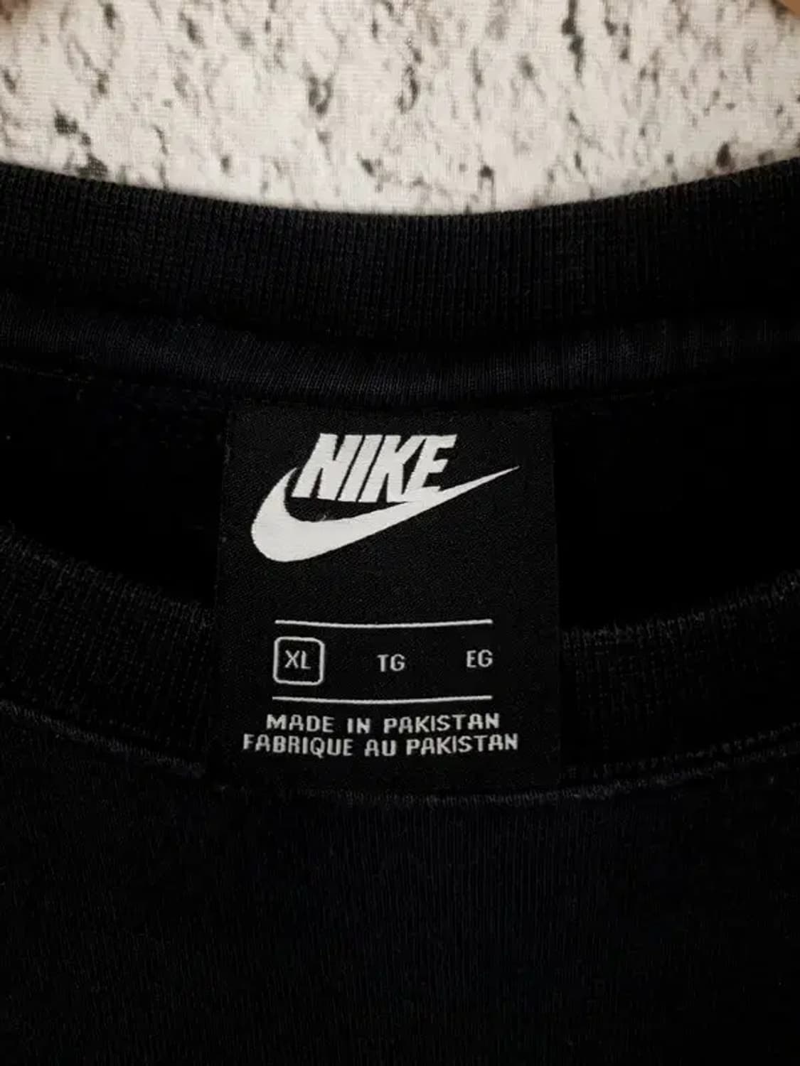나이키 NIKE 약기모 스웻셔츠 맨투맨 블랙 2200177 상품이미지10