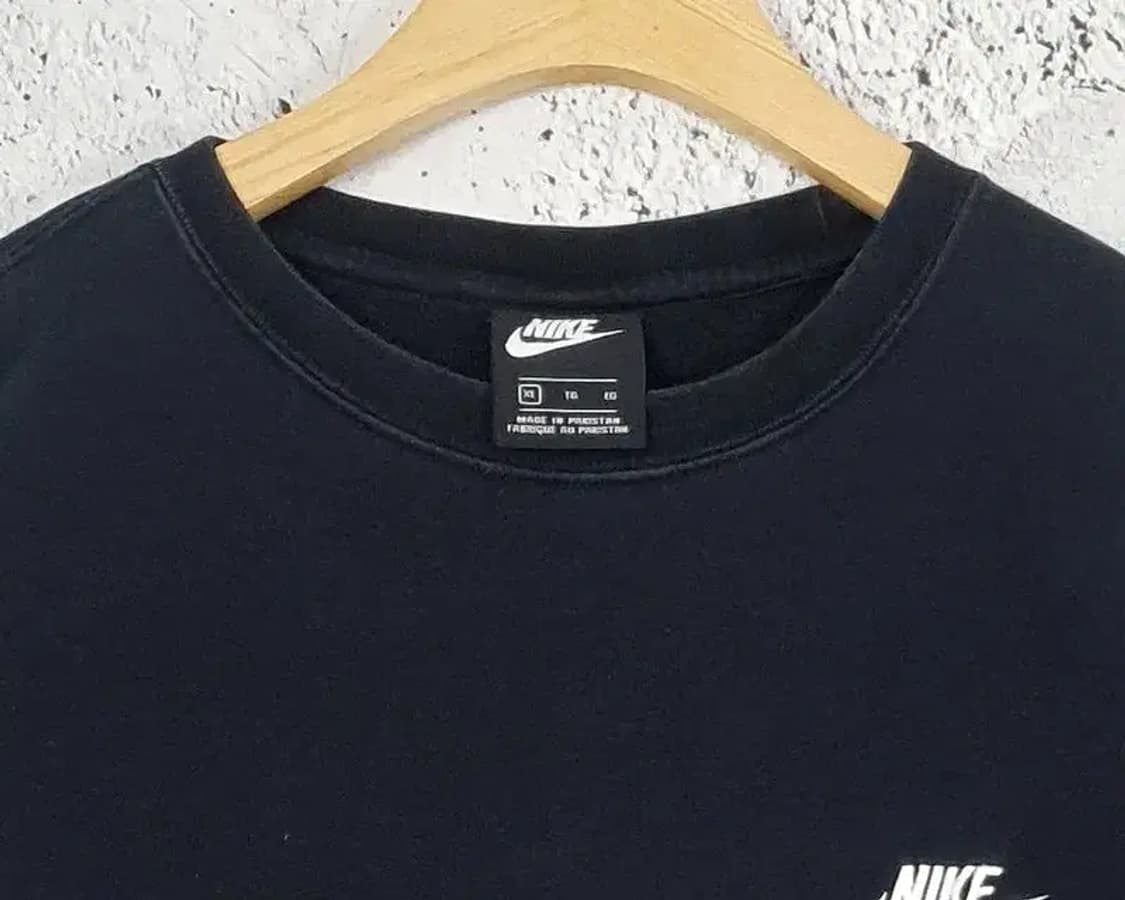 나이키 NIKE 약기모 스웻셔츠 맨투맨 블랙 2200177 상품이미지6