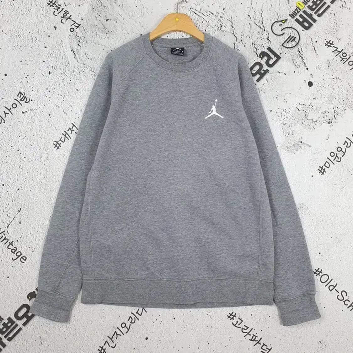 나이키조던 NIKE JORDAN 스웻셔츠 맨투맨 그레이 2200181 상품이미지1