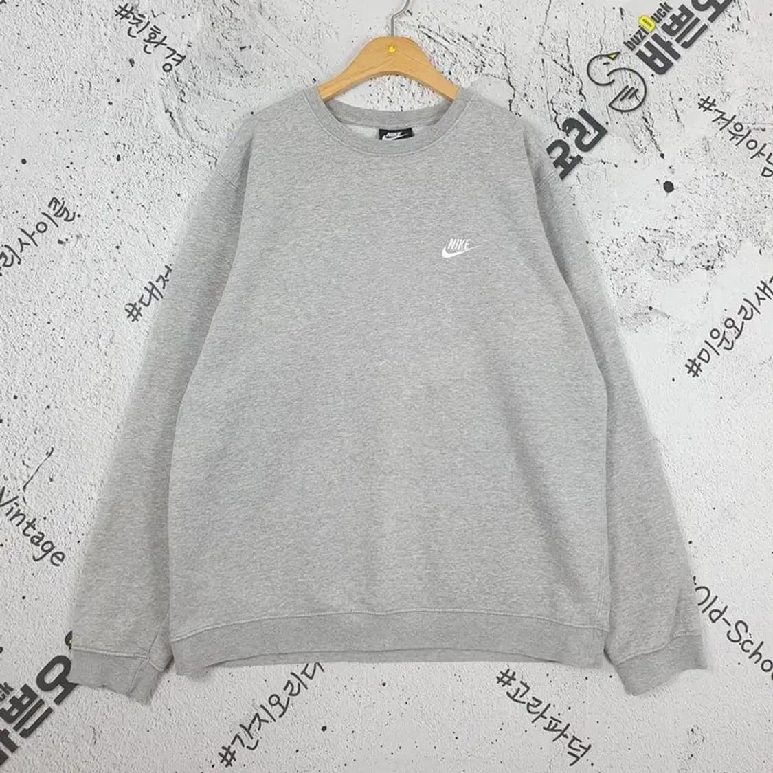 나이키 NIKE 스웻 맨투맨 라이트 그레이 2200184 상품이미지1