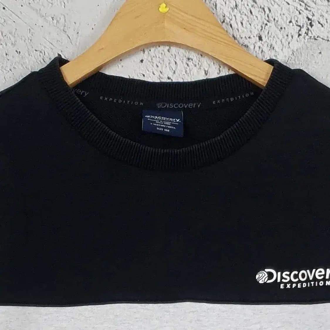 디스커버리 DISCOVERY 스웻셔츠 맨투맨 블랙 2200190 상품이미지5