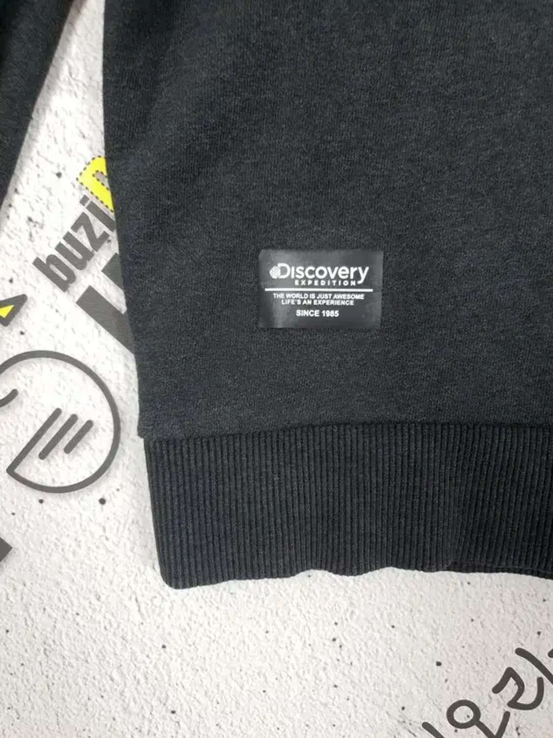 디스커버리 DISCOVERY 스웻셔츠 맨투맨 블랙 2200190 상품이미지8