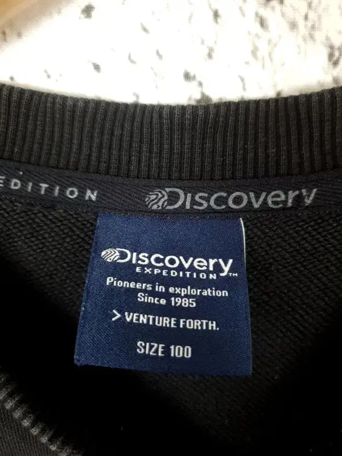 디스커버리 DISCOVERY 스웻셔츠 맨투맨 블랙 2200190 상품이미지9