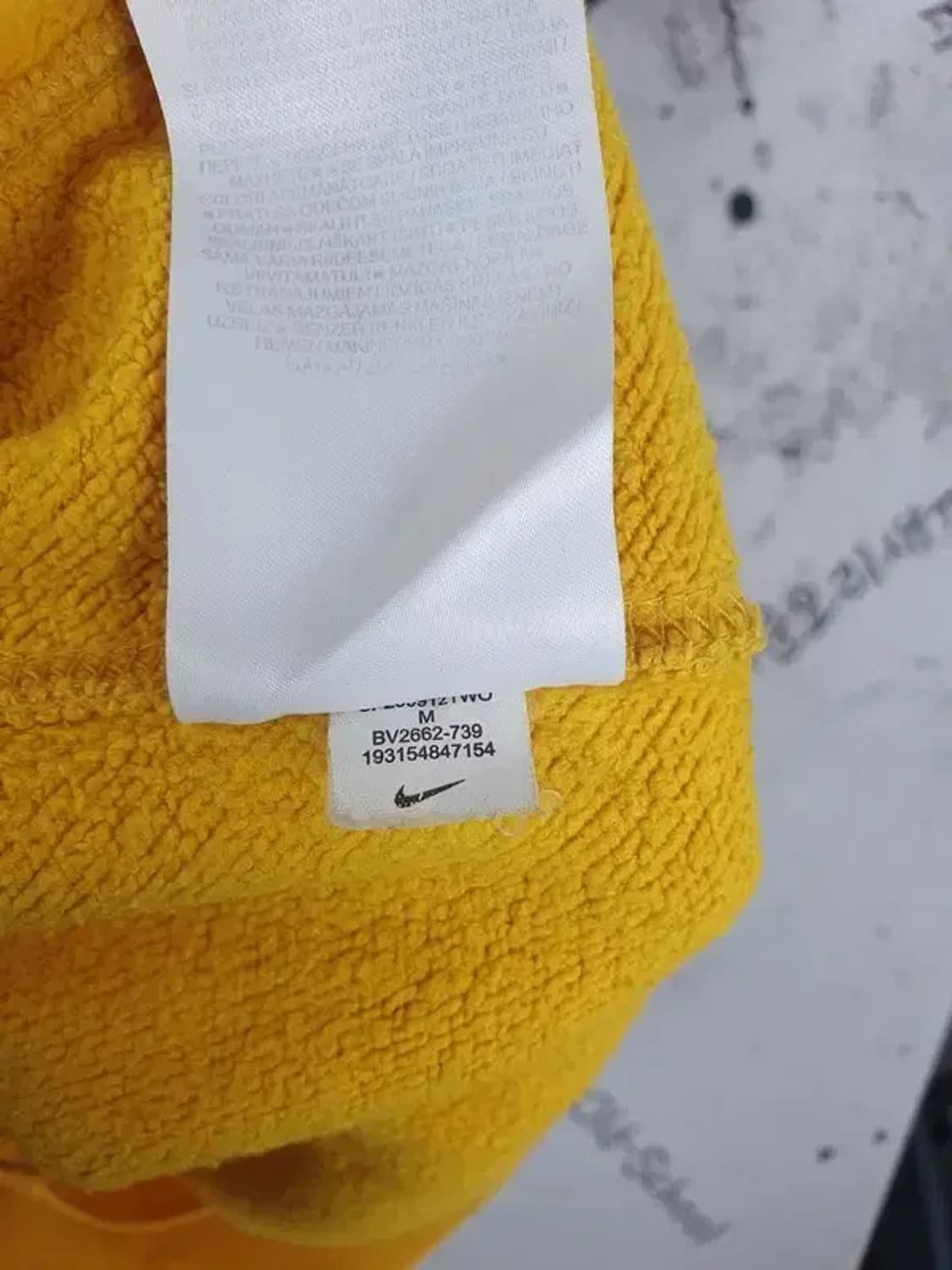나이키 NIKE 스웻 맨투맨 옐로우 M 2200202 상품이미지9