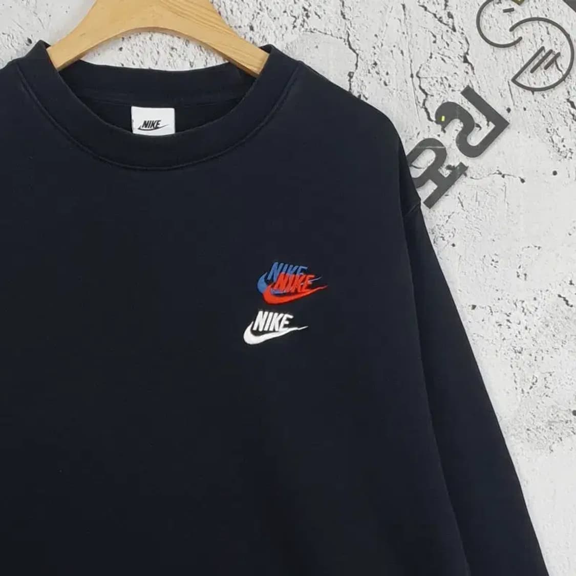 나이키 NIKE 프렌치테리 스웻 맨투맨 블랙 XL 2200212 상품이미지4