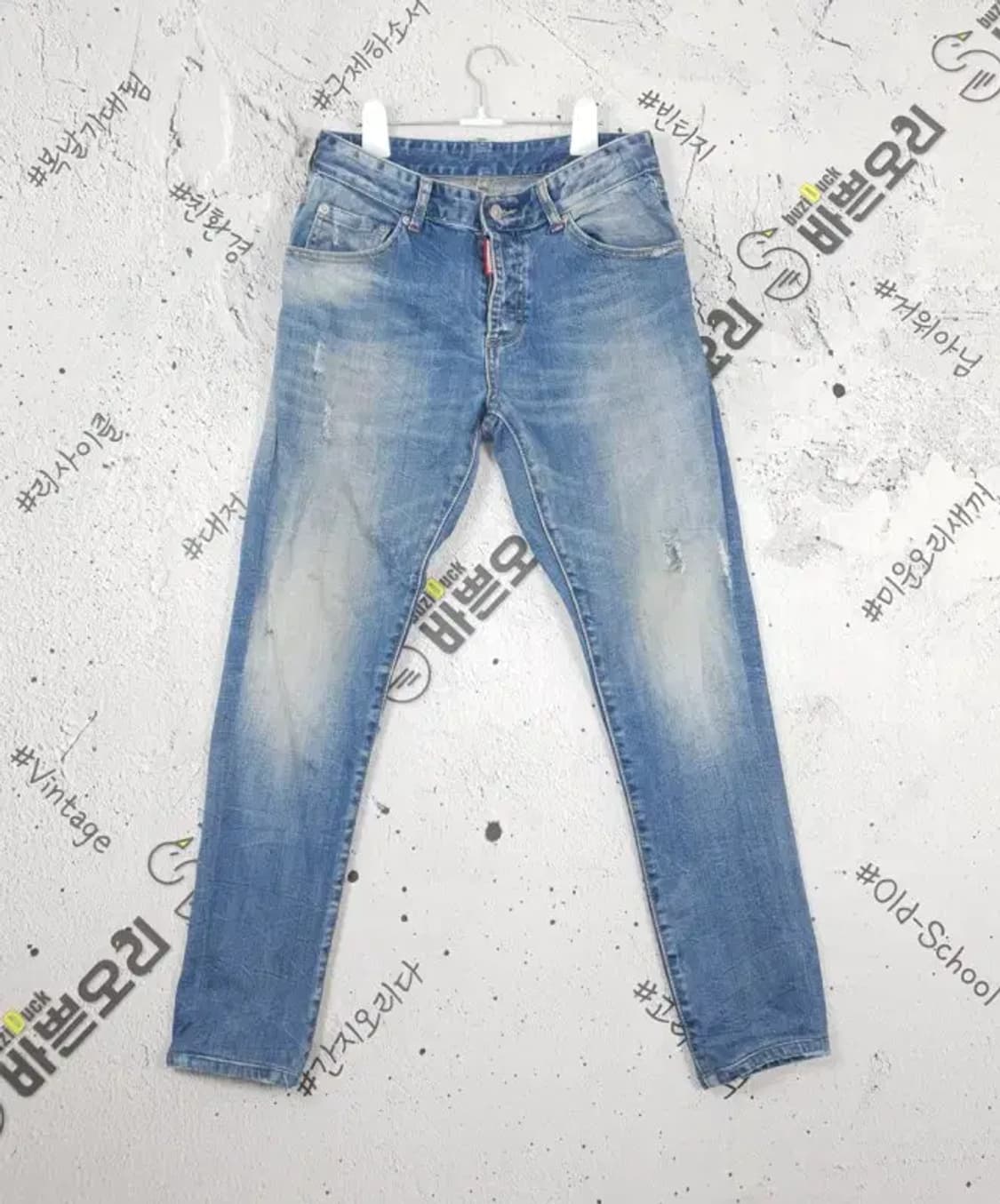 디스퀘어드2 DSQUARED2 스판 청바지 워싱 연청 4100034 상품이미지1