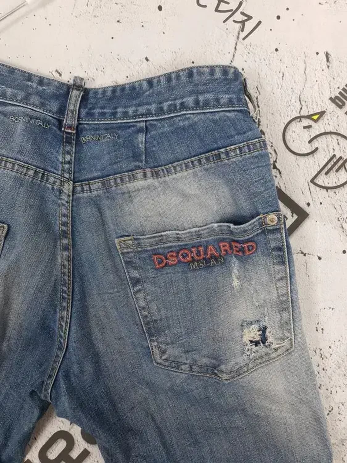 디스퀘어드2 DSQUARED2 스판 청바지 워싱 연청 4100034 상품이미지7