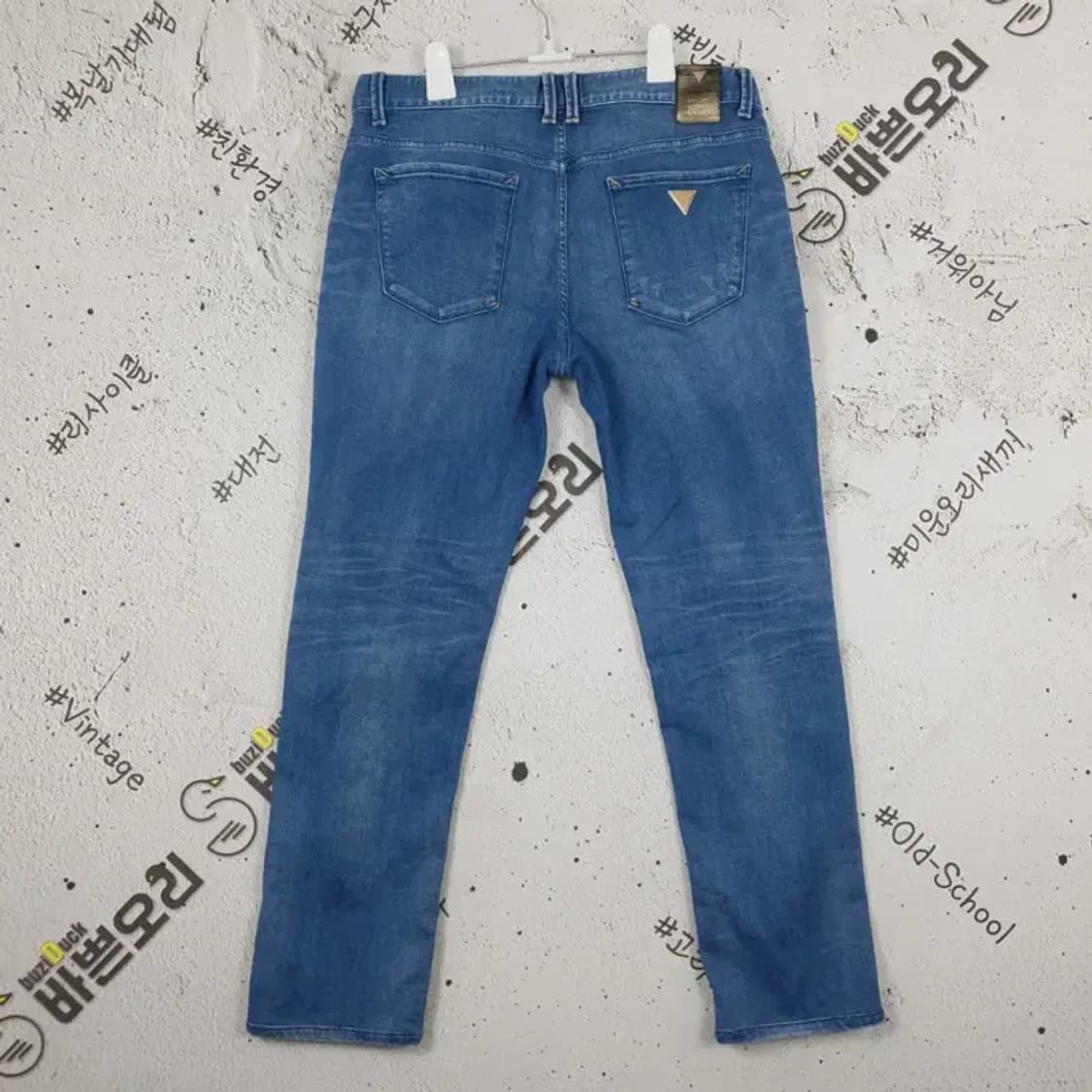 게스 GUESS 스키니 스판 청바지 블루 84(33) 4100052 상품이미지2