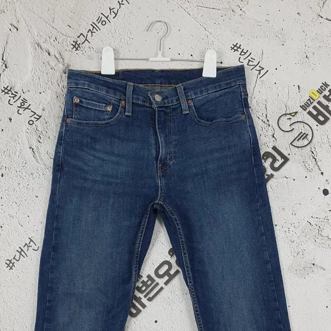 리바이스 LEVI'S 502 스판 청바지 진청 W29L32 4100057 상품이미지4