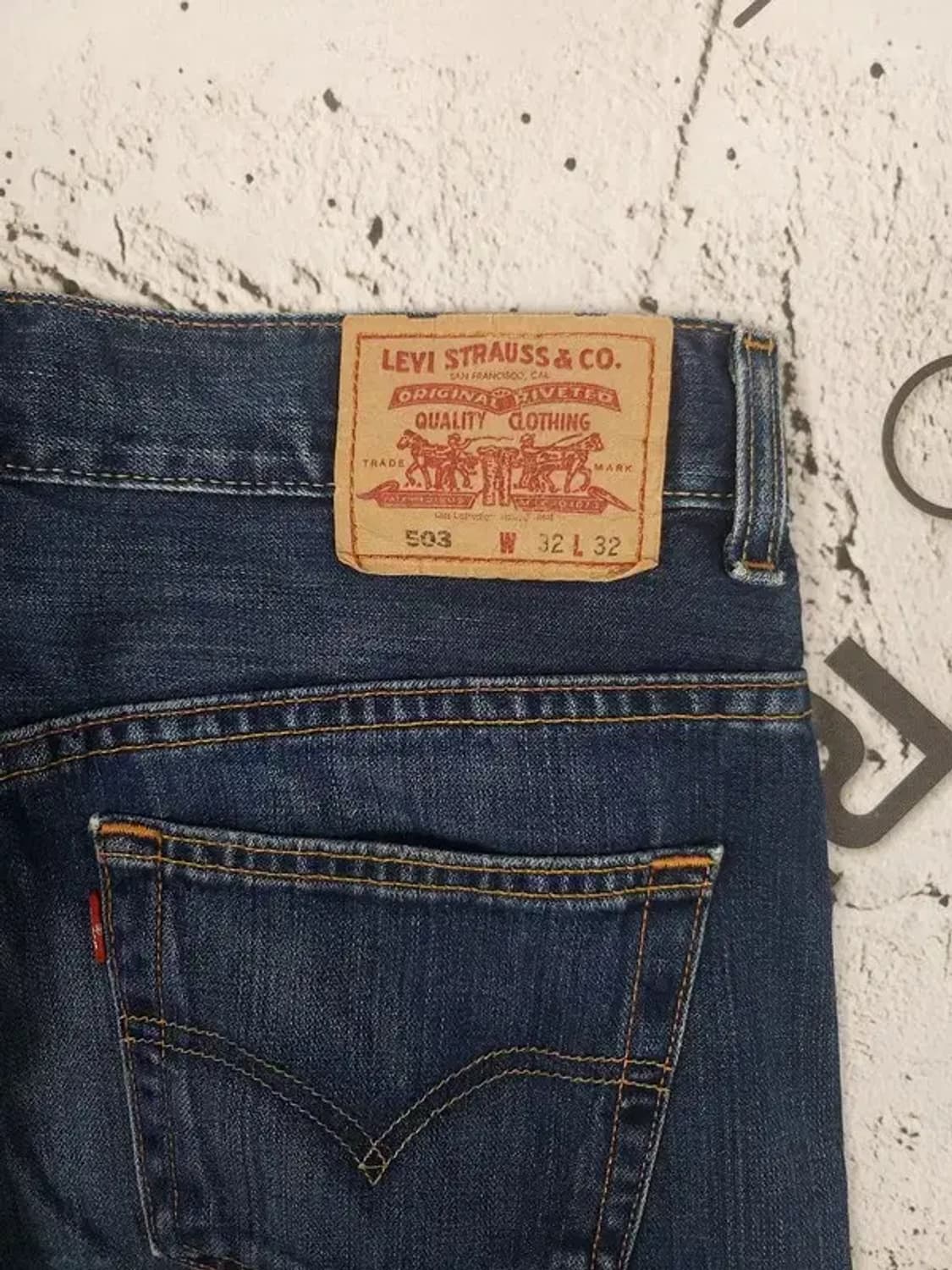 리바이스 LEVI'S 데님 청바지 503 W32 L32 4100061 상품이미지7