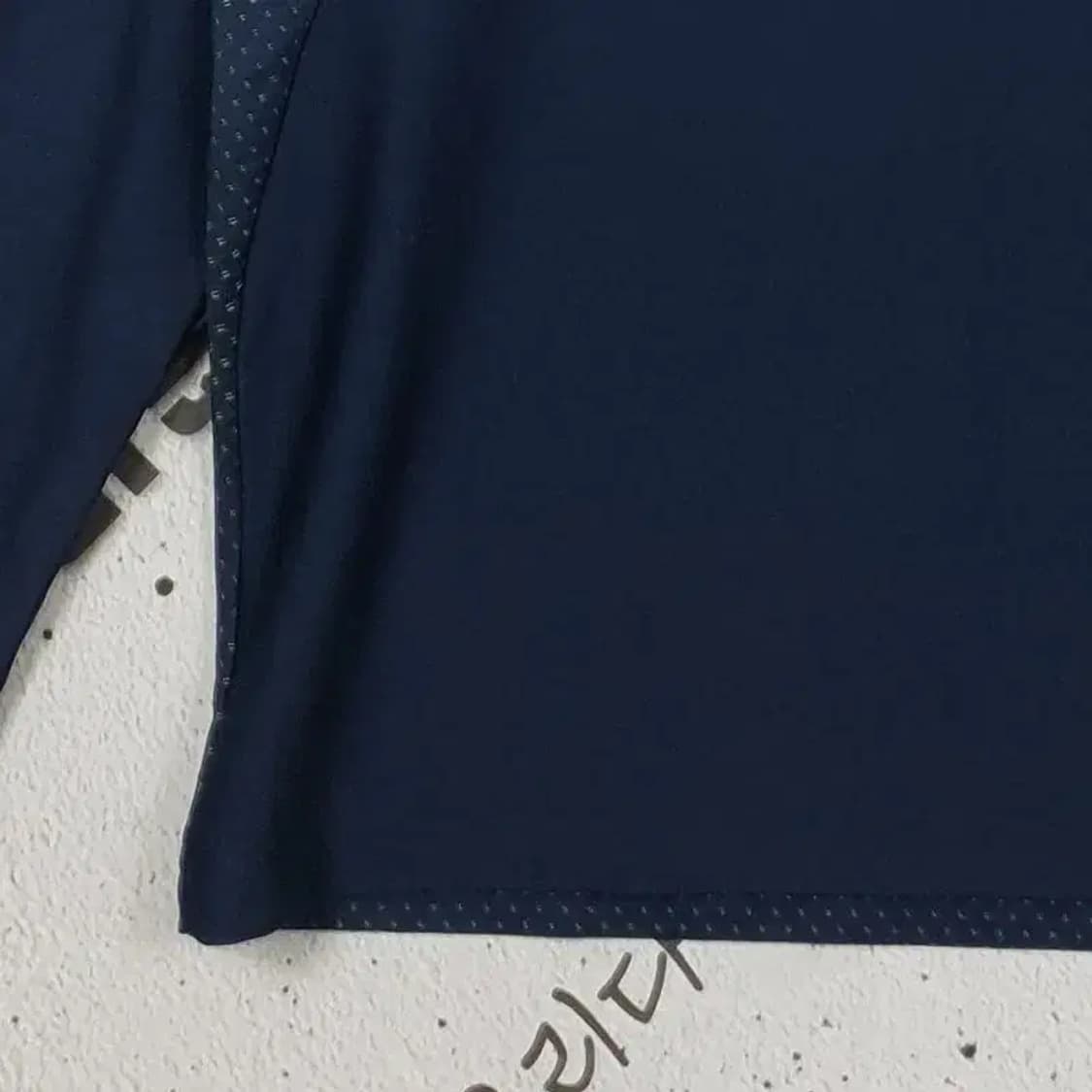 아디다스 ADIDAS 기능성 롱슬리브 카라티 네이비 XL 2100101 상품이미지5