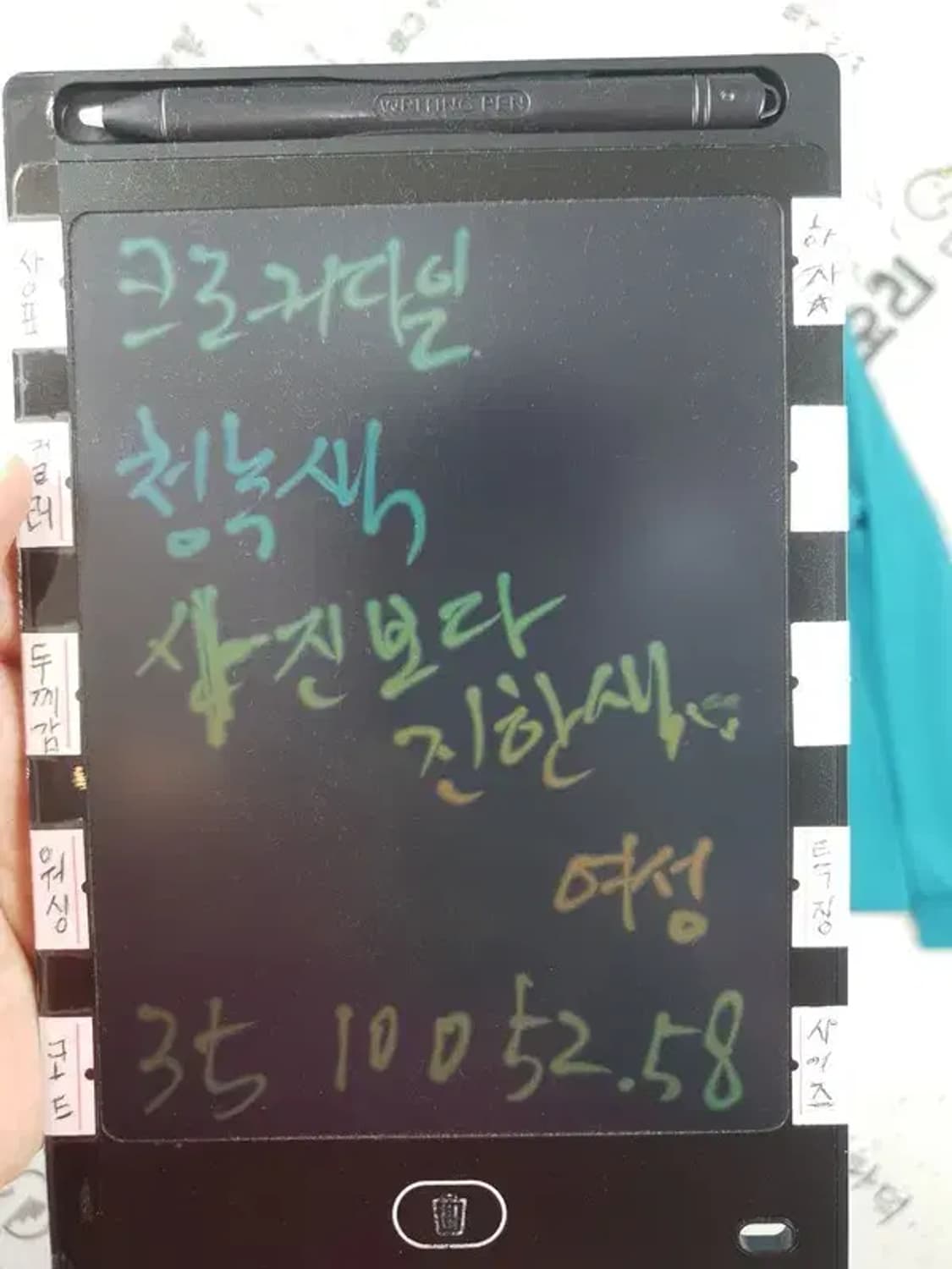 크로커다일레이디 CROCODILE 여성 카라티 청녹색 2100035 상품이미지9