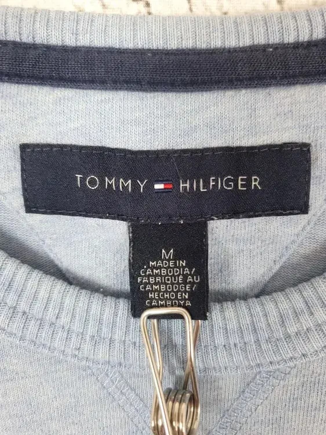 타미힐피거 TOMMY 롱슬리브 긴팔 티 라이트 블루 2100003 상품이미지7