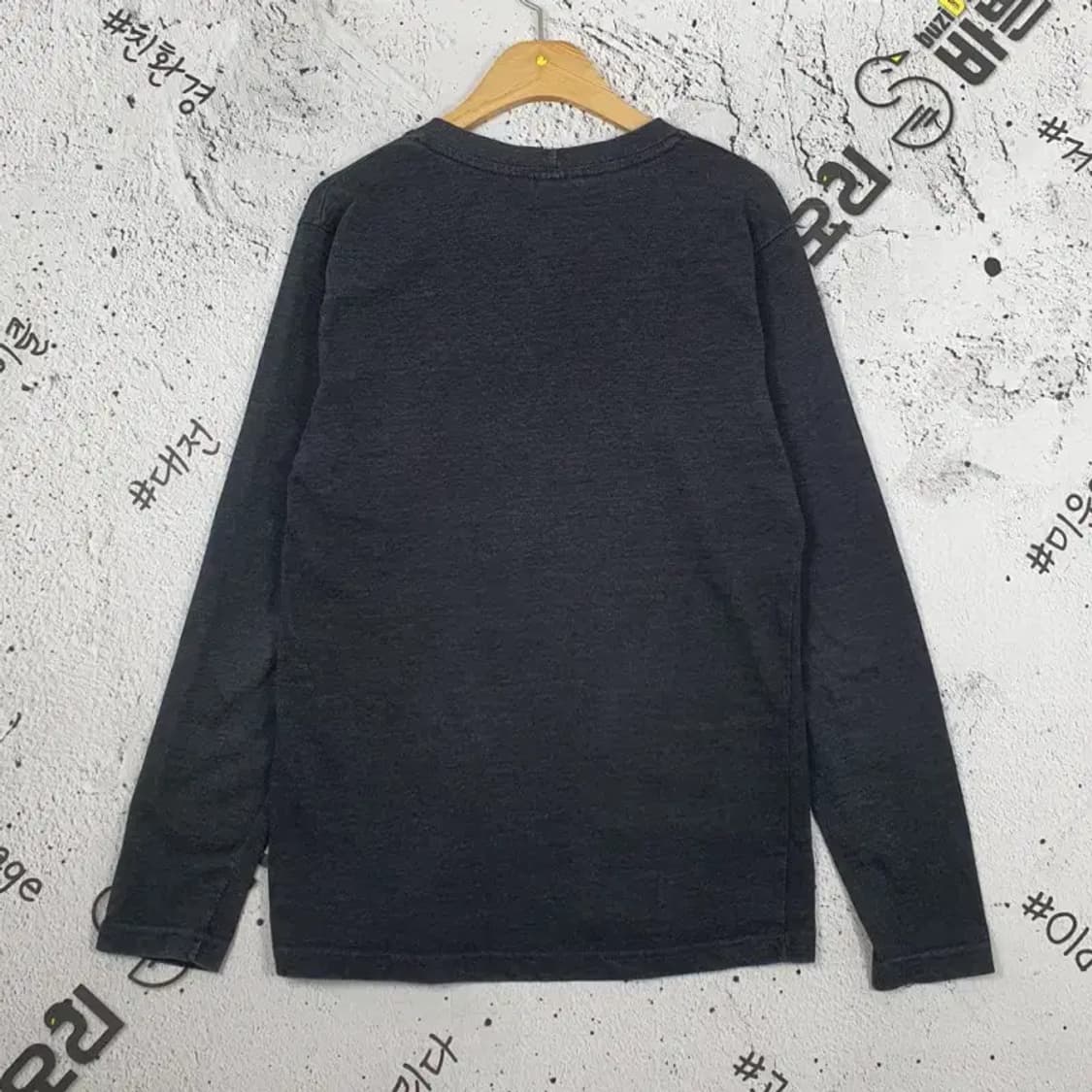 라코스테 LACOSTE V 롱슬리브 긴팔 티 빈티지 차콜 2100043 상품이미지2