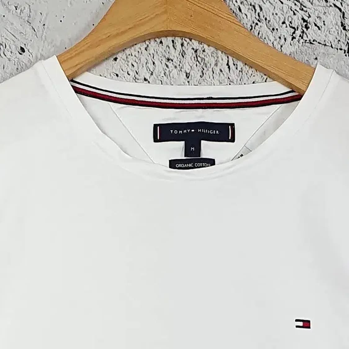 타미힐피거 TOMMY 롱슬리브 긴팔 티 화이트 2100057 상품이미지4