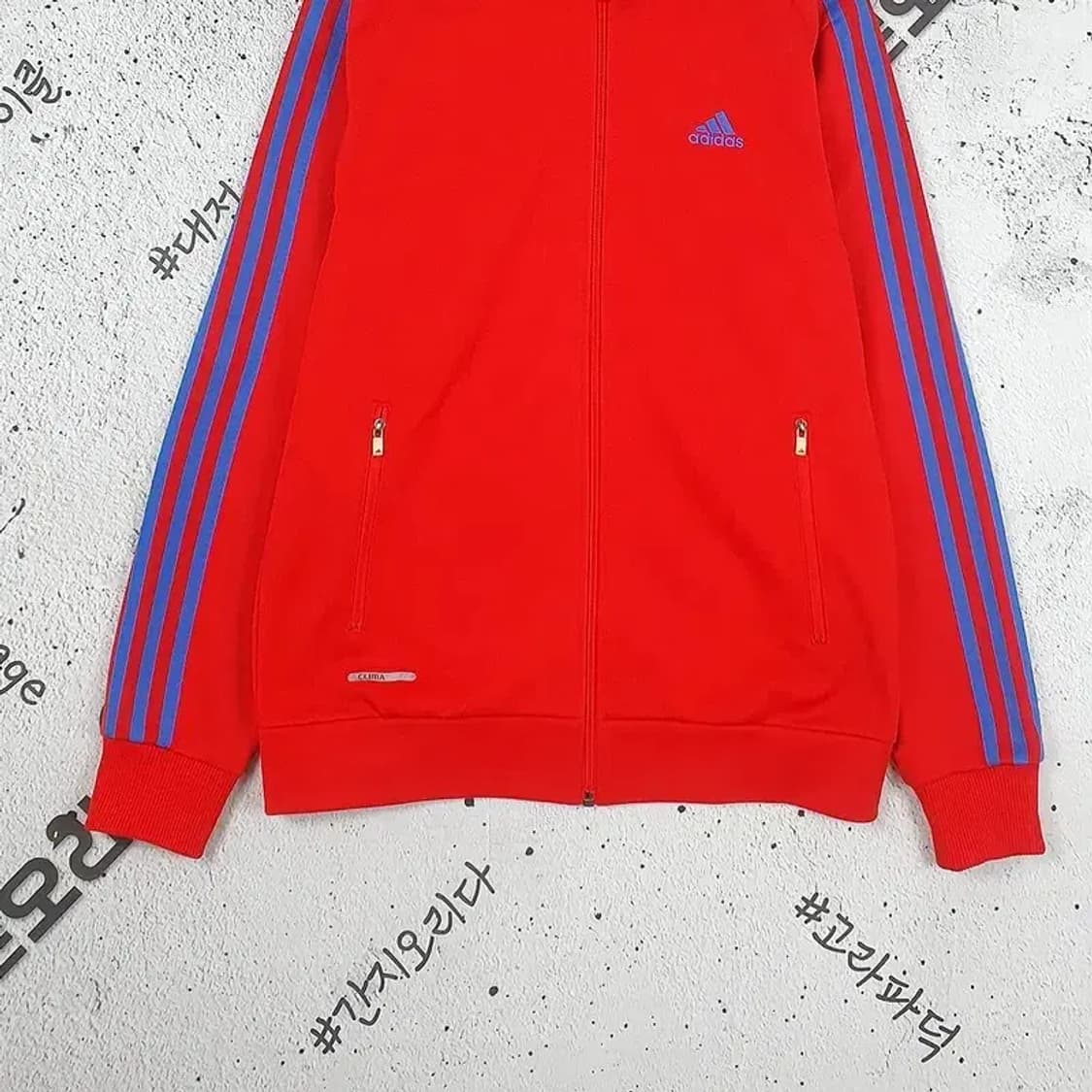 아디다스 ADIDAS 올드스쿨 트렉 집업 져지 레드 3100011 상품이미지5