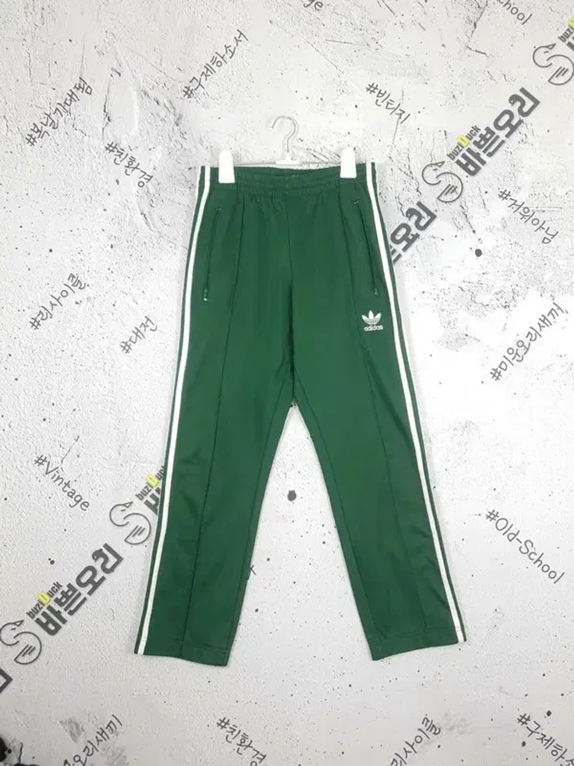 아디다스 ADIDAS 오리지널 져지 세트(상의+바지) 그린 3100021 상품이미지5