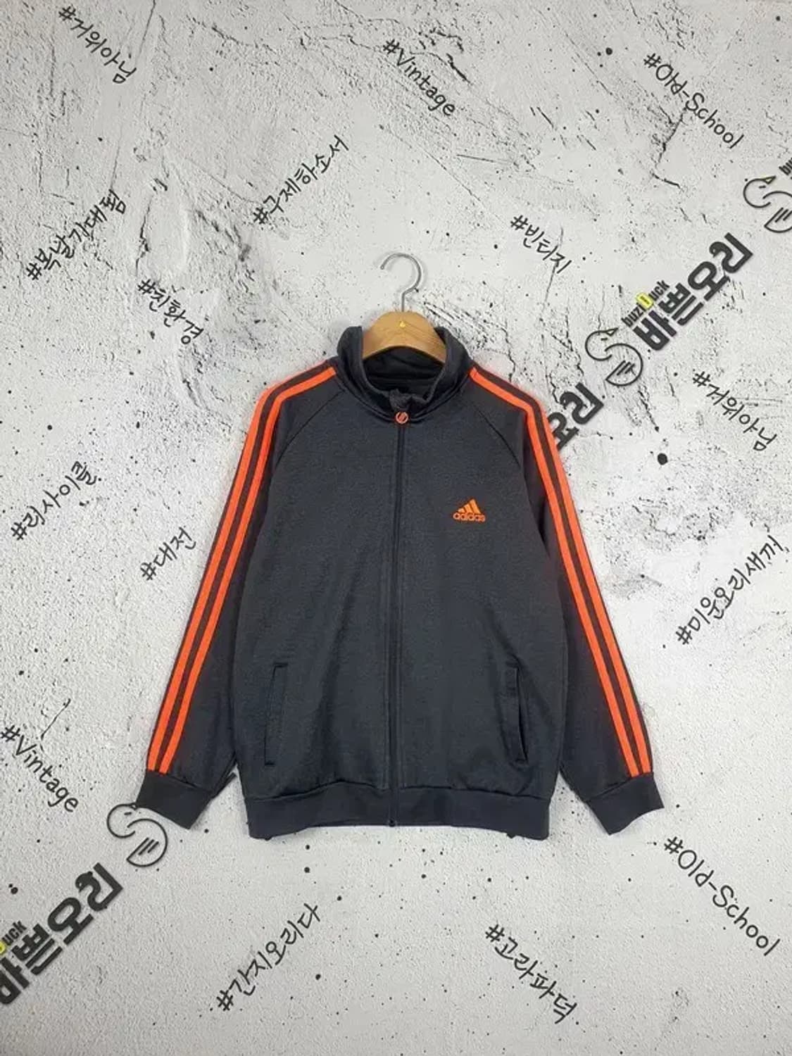 아디다스 ADIDAS AK 트랙수트 집업 져지 그레이 3100017 상품이미지1