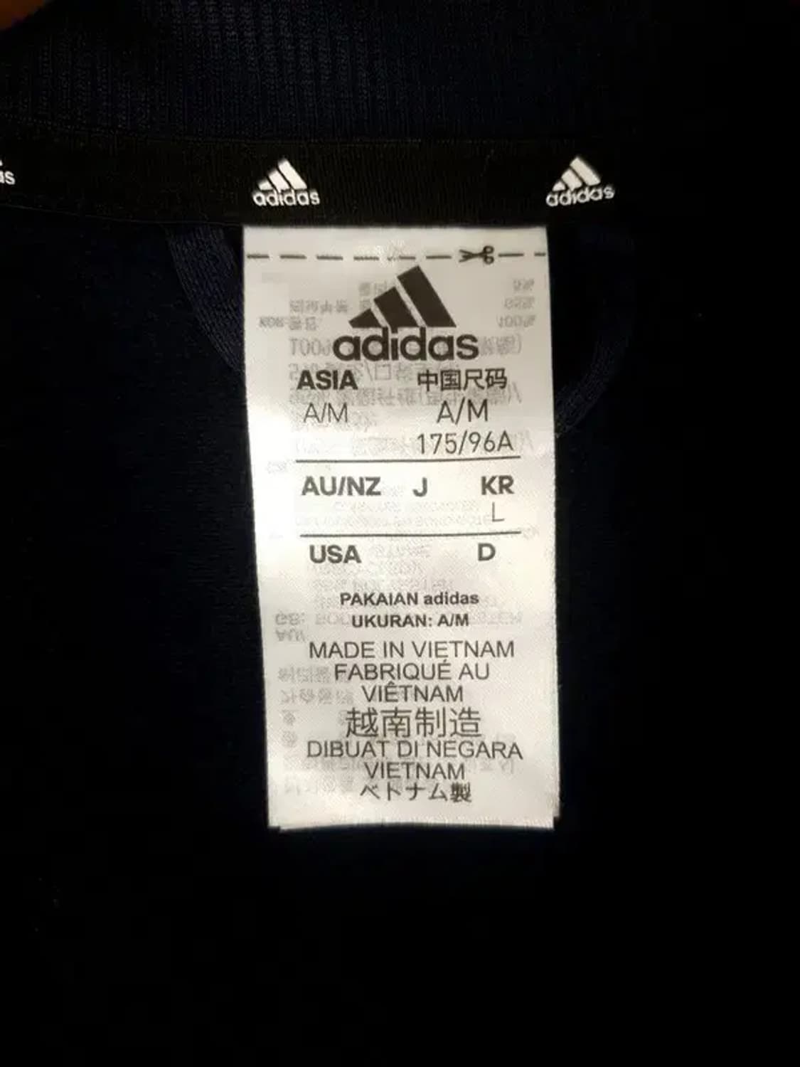 아디다스 오리지널 져지 시보리 세트(상의+바지) 네이비 3100022 상품이미지10