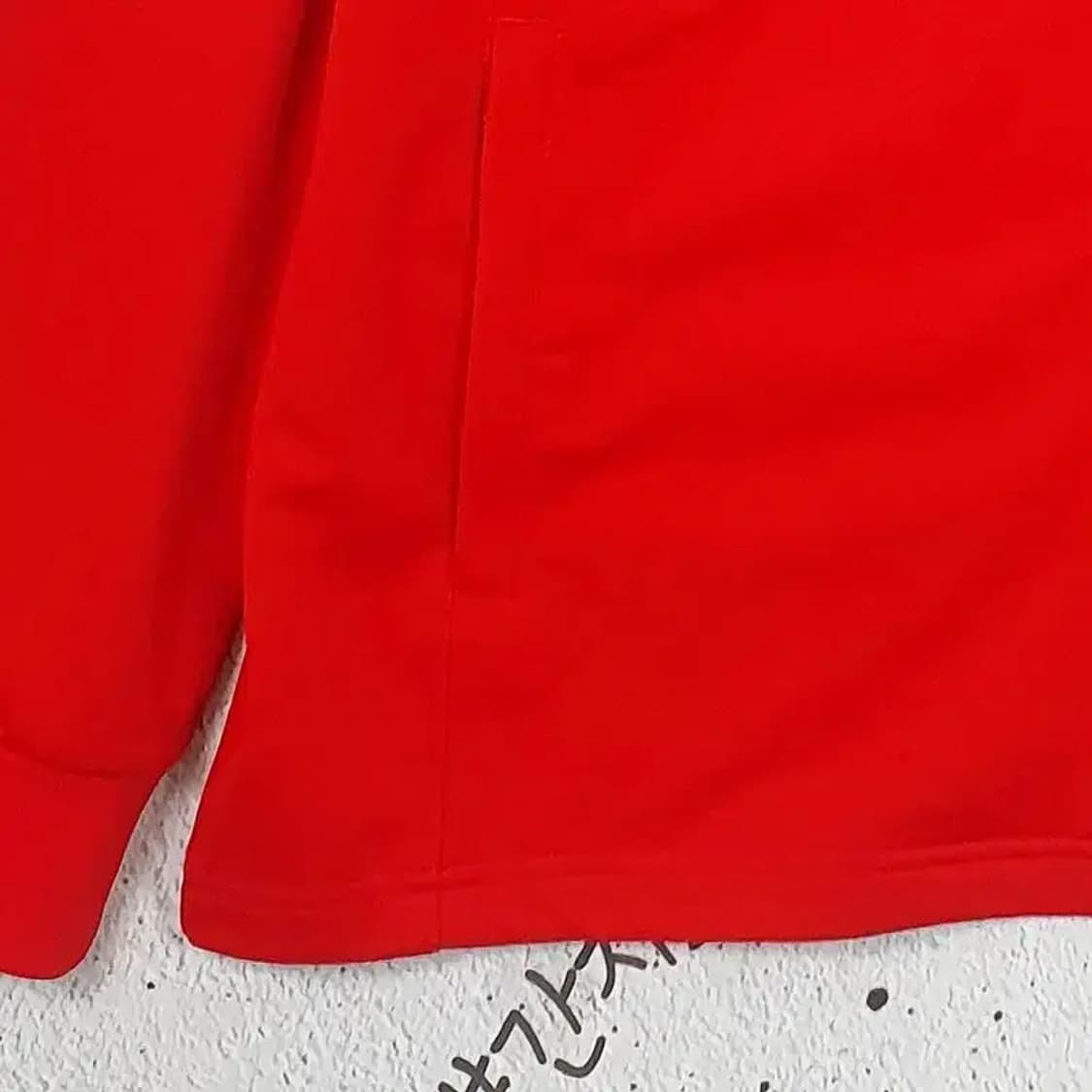 아디다스 ADIDAS 자수로고 삼선 트랙탑 집업 져지 레드 3100026 상품이미지8