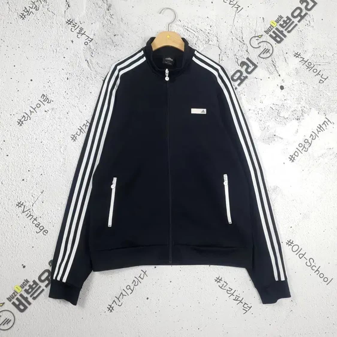 아디다스 ADIDAS 우먼 트랙탑 져지 자켓 블랙 3100005 상품이미지1