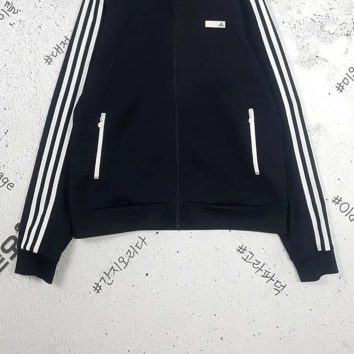 아디다스 ADIDAS 우먼 트랙탑 져지 자켓 블랙 3100005 상품이미지5