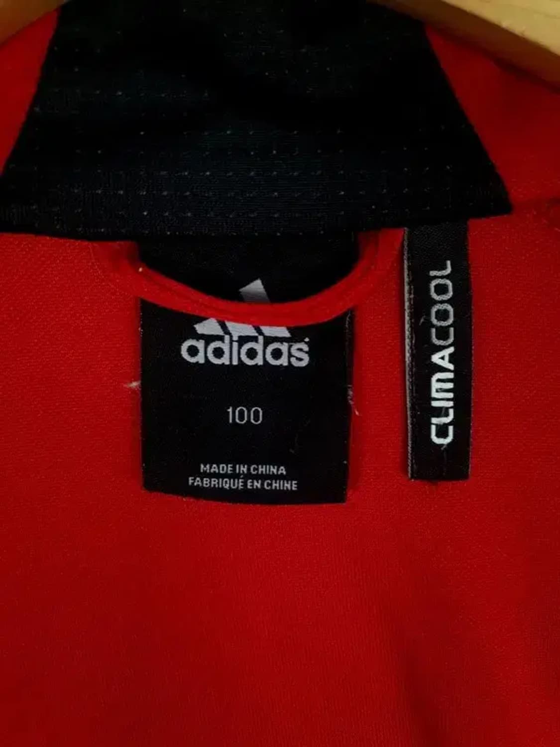 아디다스 ADIDAS 삼선 클라이마쿨 져지 자켓 레드 3100016 상품이미지8