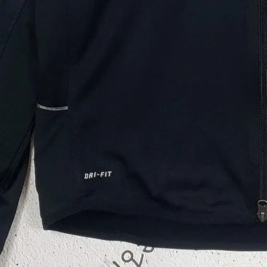 나이키 NIKE 스우시 드라이핏 기모 져지 자켓 블랙 3100020 상품이미지8