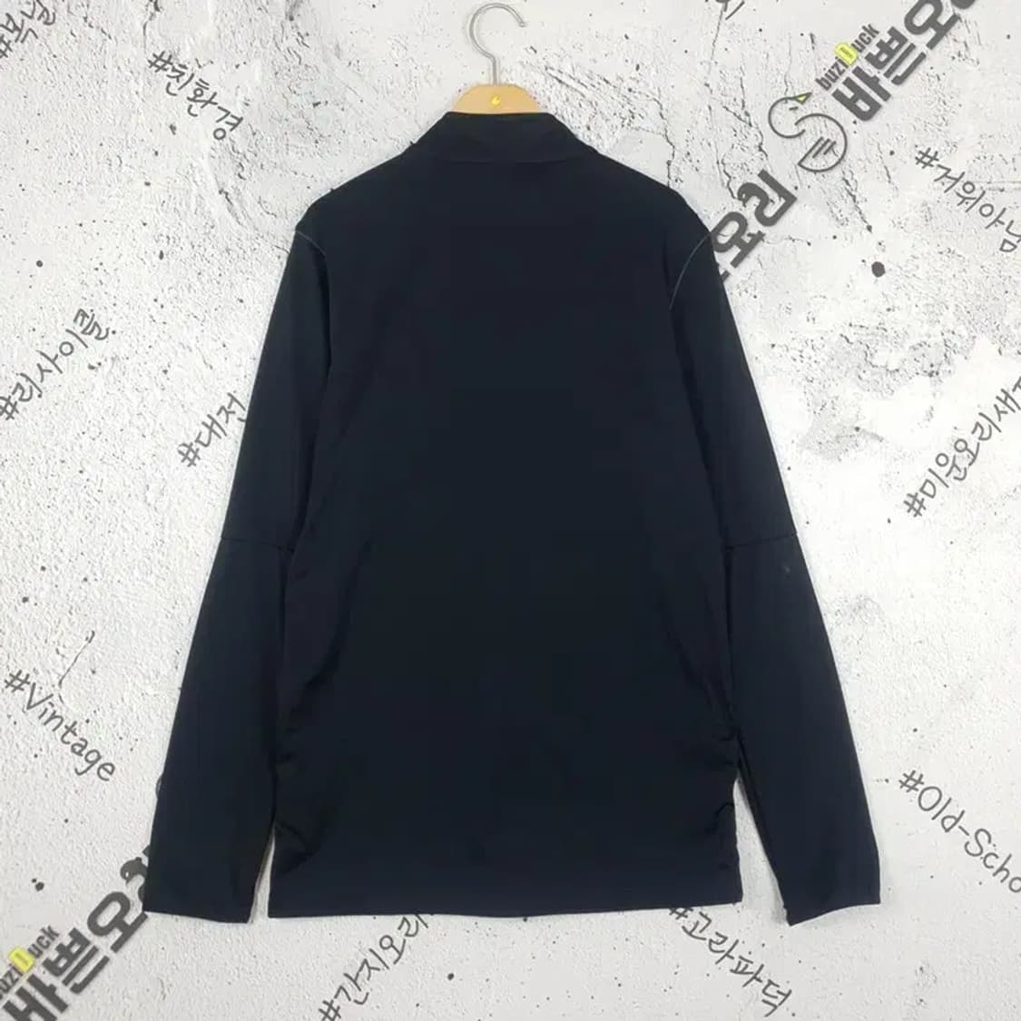 나이키 NIKE 자수 스우시 드라이핏 져지 자켓 블랙 3100023 상품이미지2