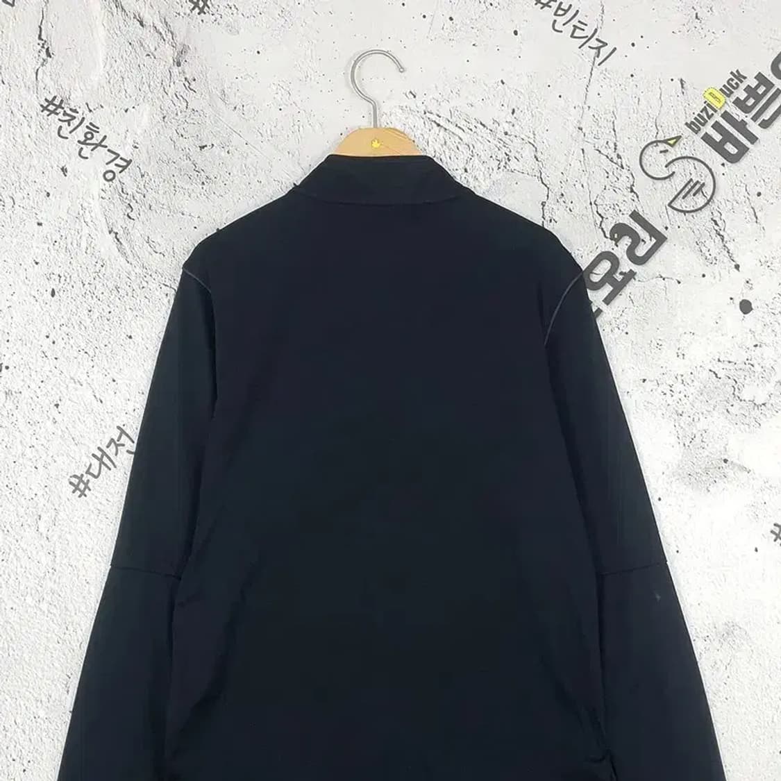 나이키 NIKE 자수 스우시 드라이핏 져지 자켓 블랙 3100023 상품이미지6