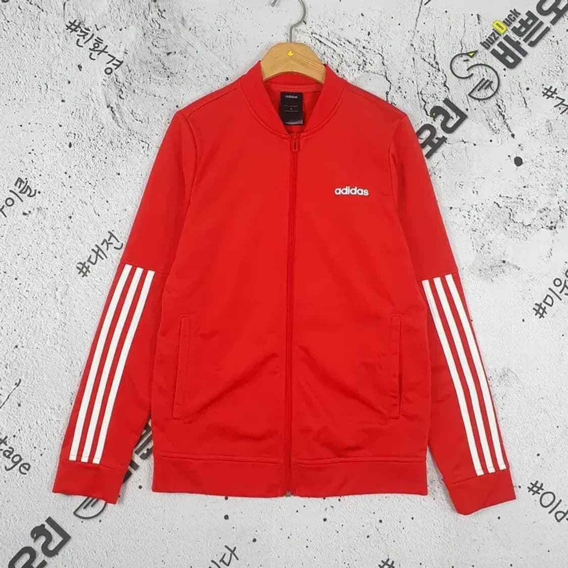 아디다스 ADIDAS 블루종 트랙탑 져지 자켓 레드 3100031 상품이미지1