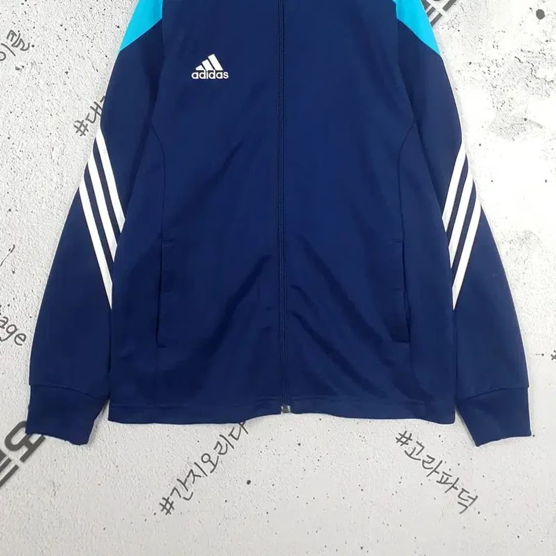 아디다스 ADIDAS 퍼포먼스 트랙탑 져지 자켓 네이비 3100037 상품이미지5