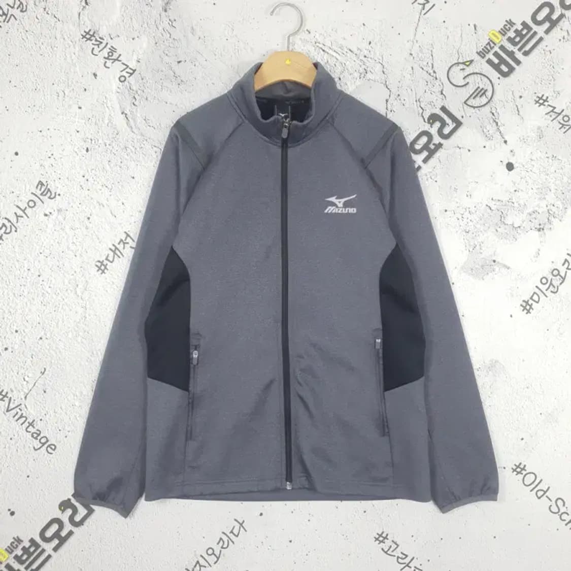 미즈노 MIZUNO 트랙 져지 자켓 그레이 3100039 상품이미지1