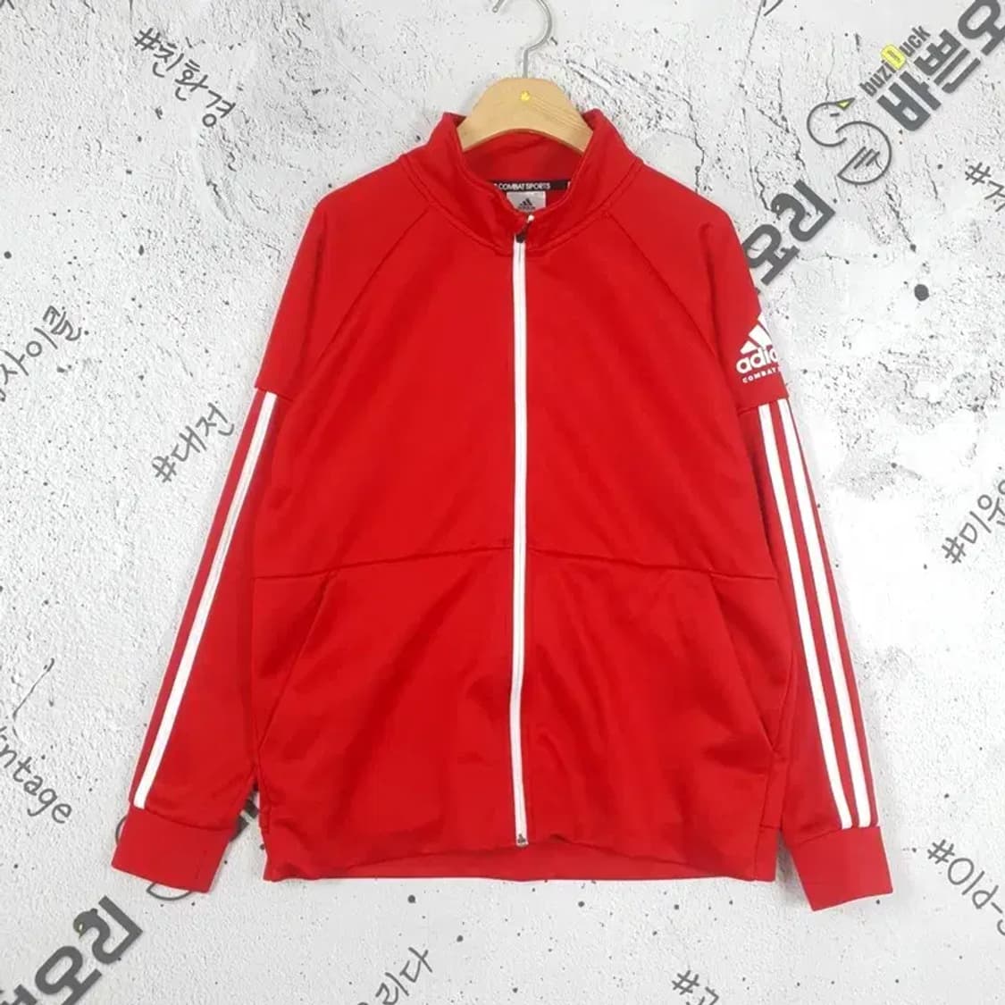 아디다스 ADIDAS 퍼포먼스 삼선 트랙 져지 자켓 레드 3100042 상품이미지1
