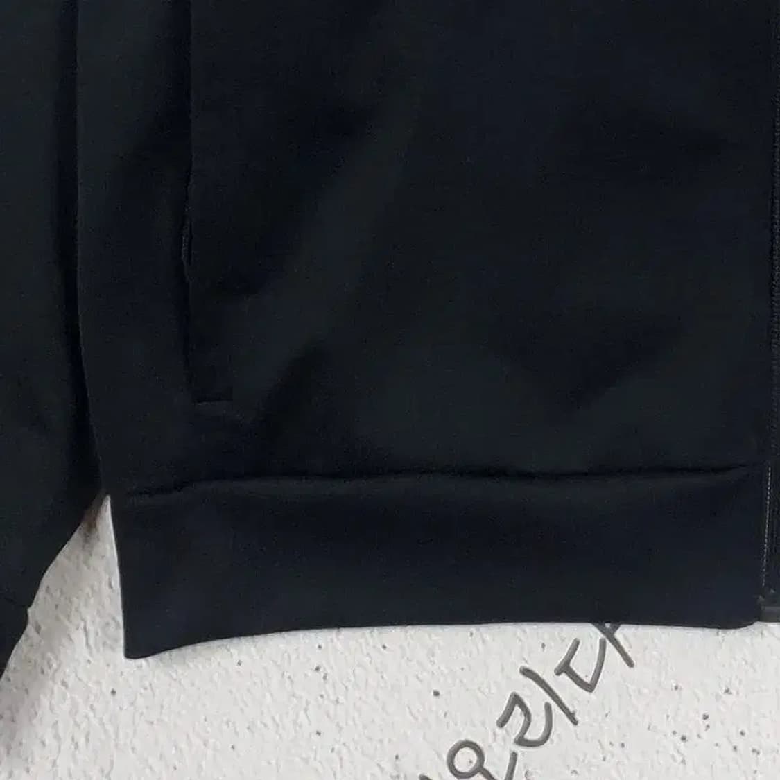 아디다스 ADIDAS 검흰 삼선 트랙 집업 져지 자켓 3100054 상품이미지5
