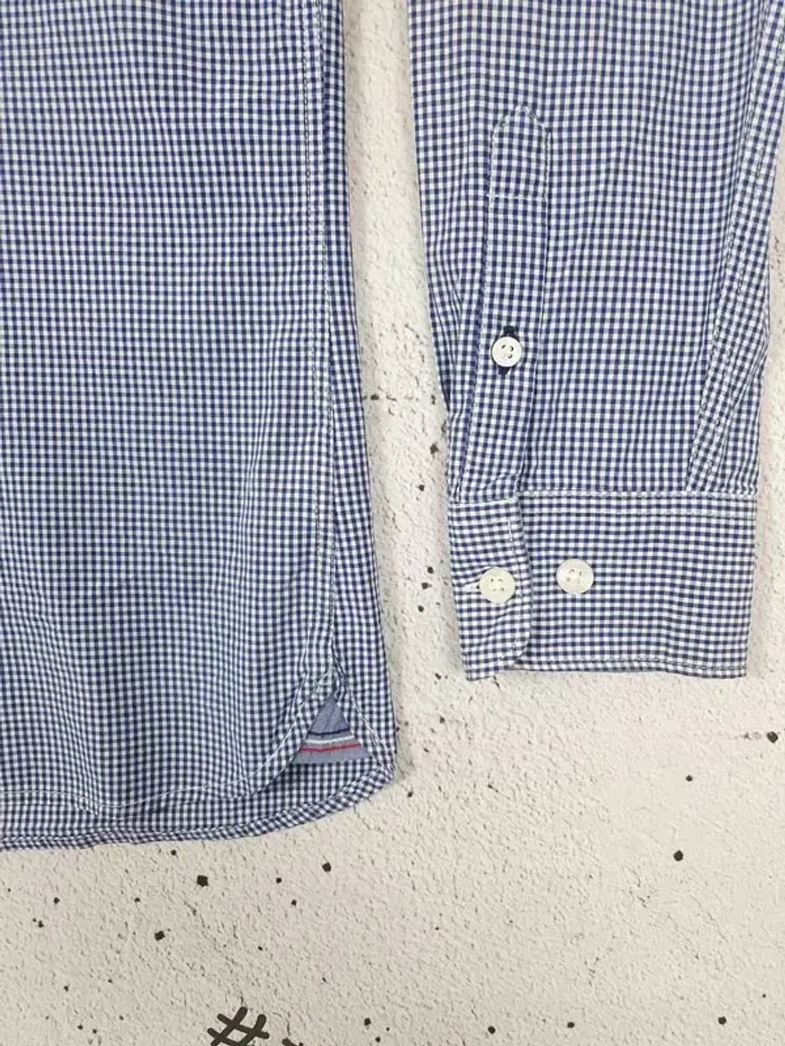타미힐피거 TOMMY HILFIGER 셔츠 네이비 핀체크 1100132 상품이미지8