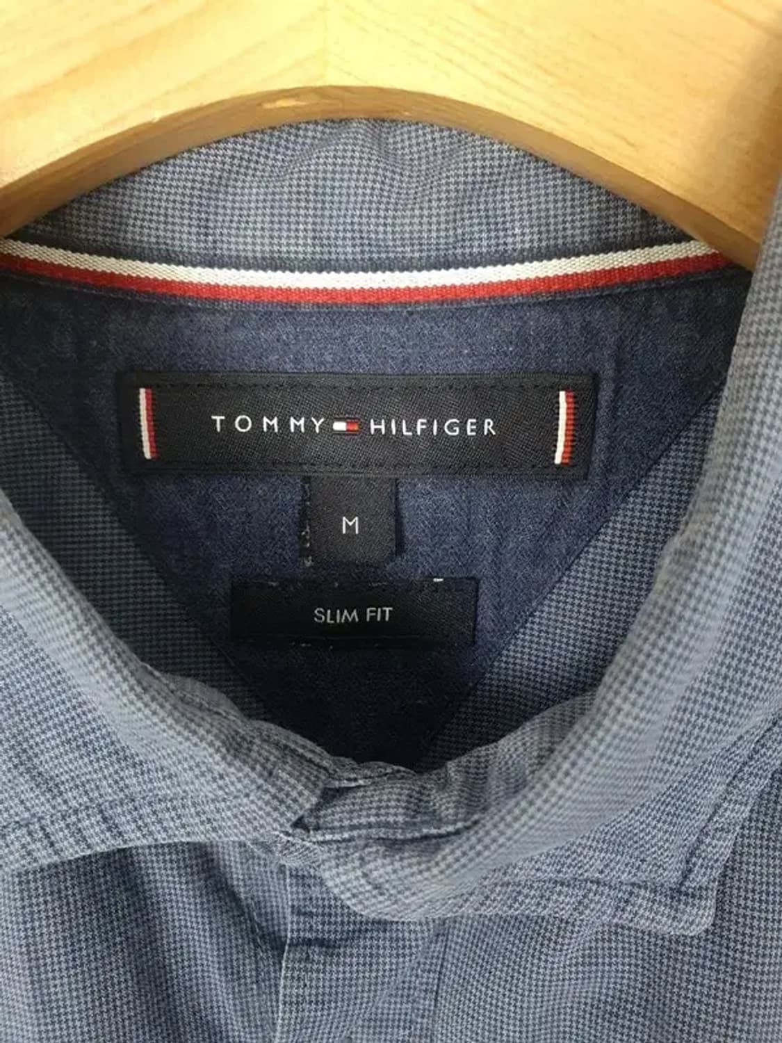 타미힐피거 TOMMY HILFIGER 셔츠 네이비 1100109 상품이미지9