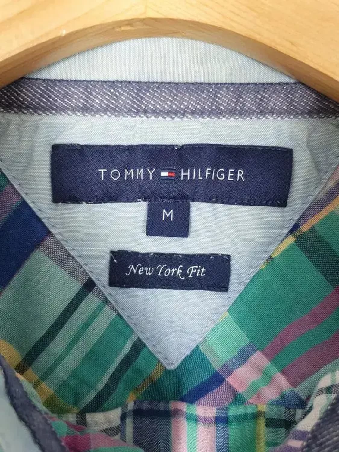 타미힐피거 TOMMY 뉴욕핏 셔츠 다채색 마드라스 1100111 상품이미지9