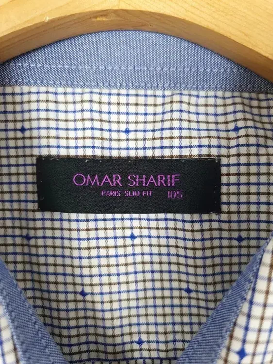 오마샤리프 OMAR SHARIF 셔츠 테터솔체크 1100133 상품이미지10
