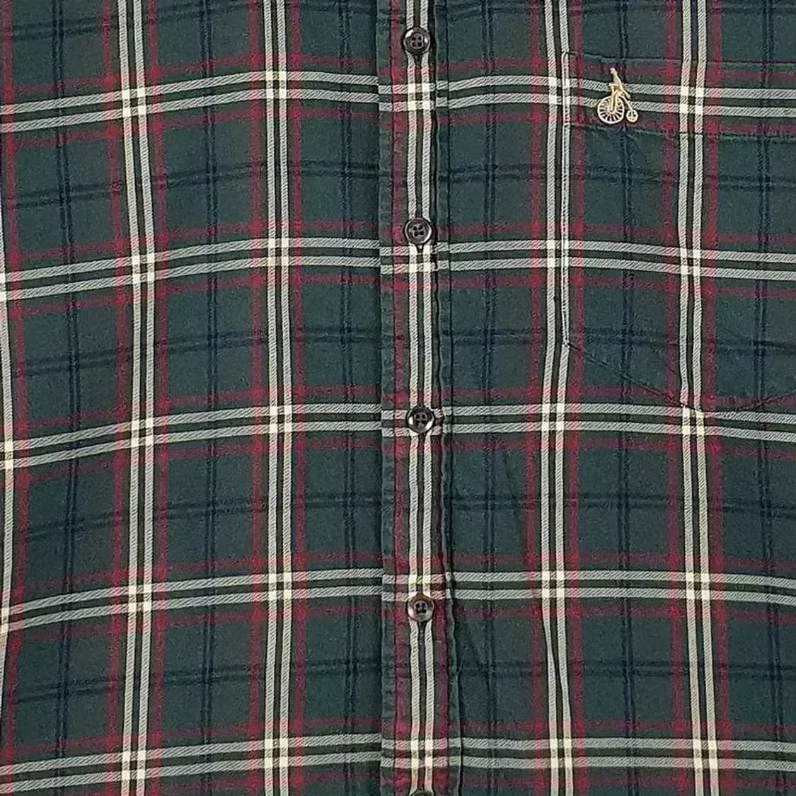 빈폴 BEANPOLE 셔츠 그린 체크 1100068 상품이미지4