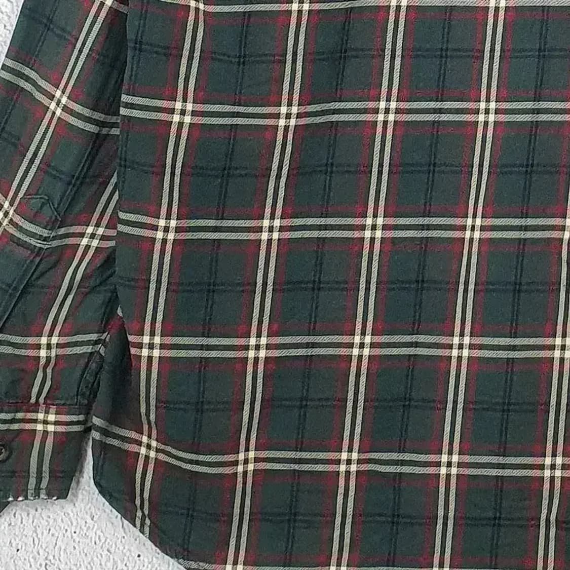 빈폴 BEANPOLE 셔츠 그린 체크 1100068 상품이미지6