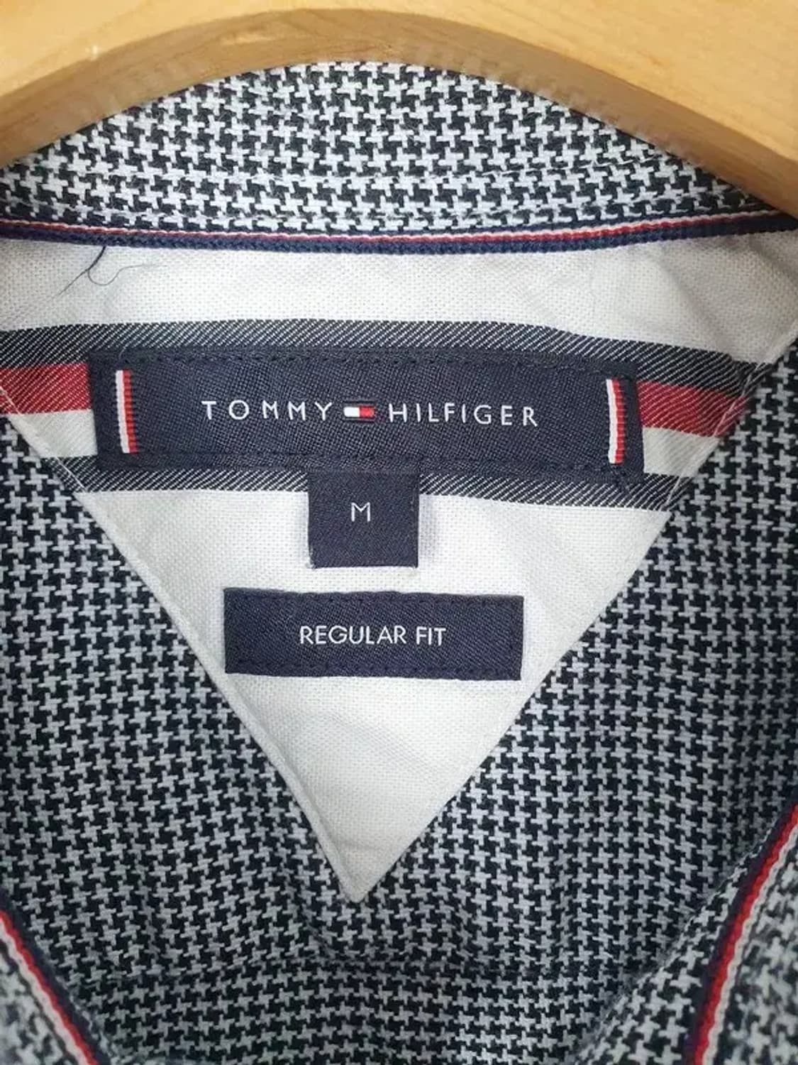 타미힐피거 TOMMY HILFIGER 셔츠 그레이 핀체크 1100106 상품이미지10