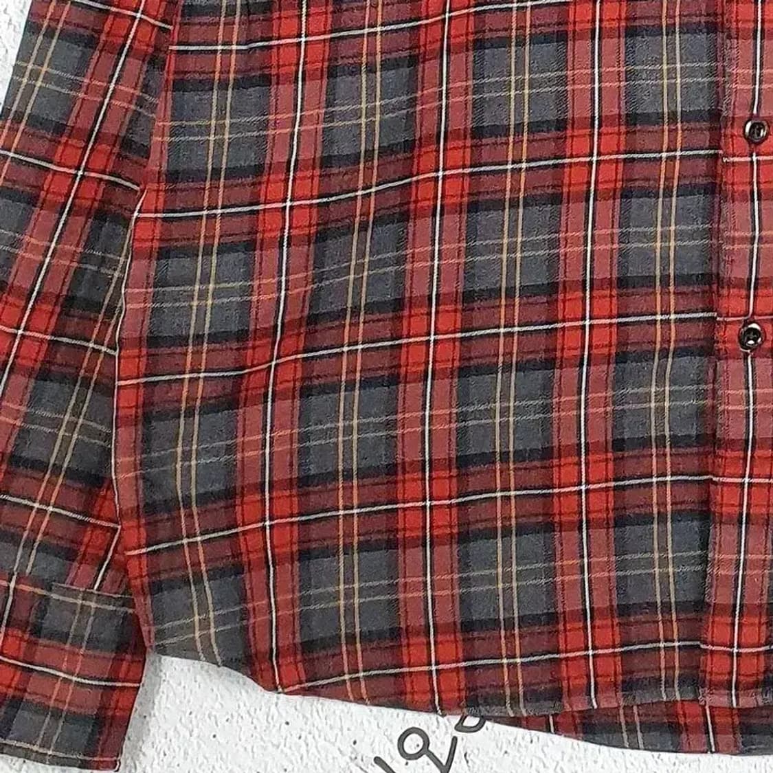 빈폴 BEANPOLE 슬림핏 면 셔츠 레드 1100036 상품이미지6