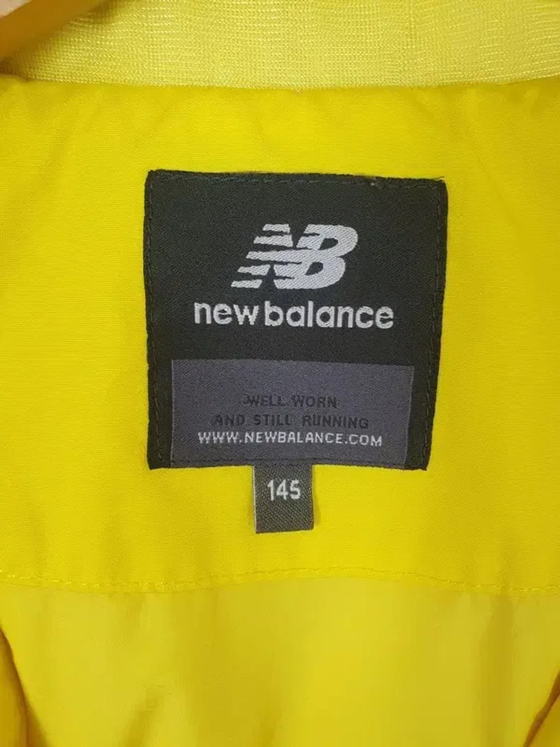 뉴발란스 NEW BALANCE 2겹 바람막이 자켓 옐로우 3800103 상품이미지10