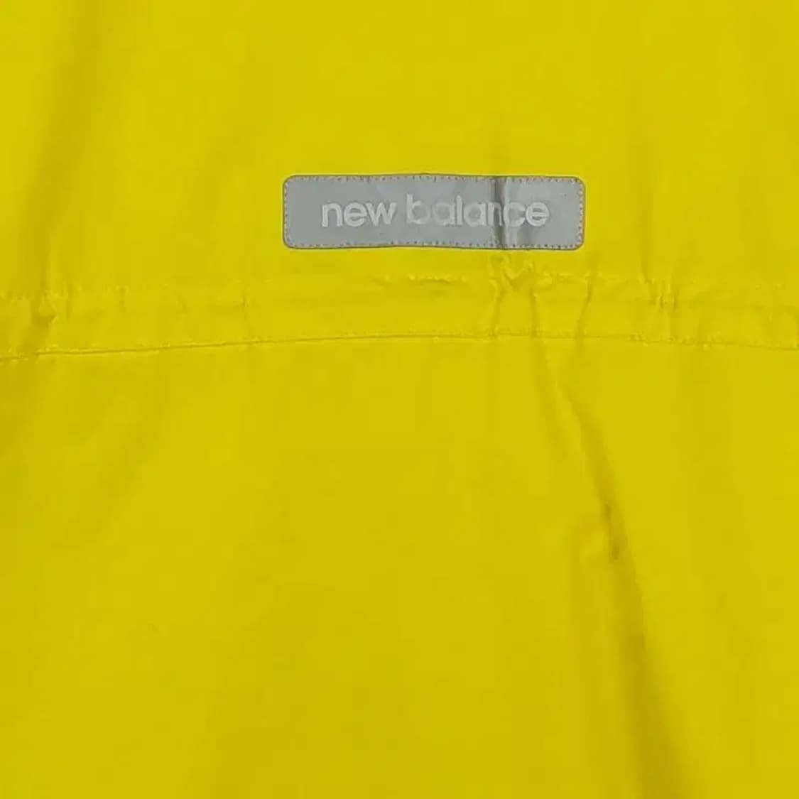 뉴발란스 NEW BALANCE 2겹 바람막이 자켓 옐로우 3800103 상품이미지7
