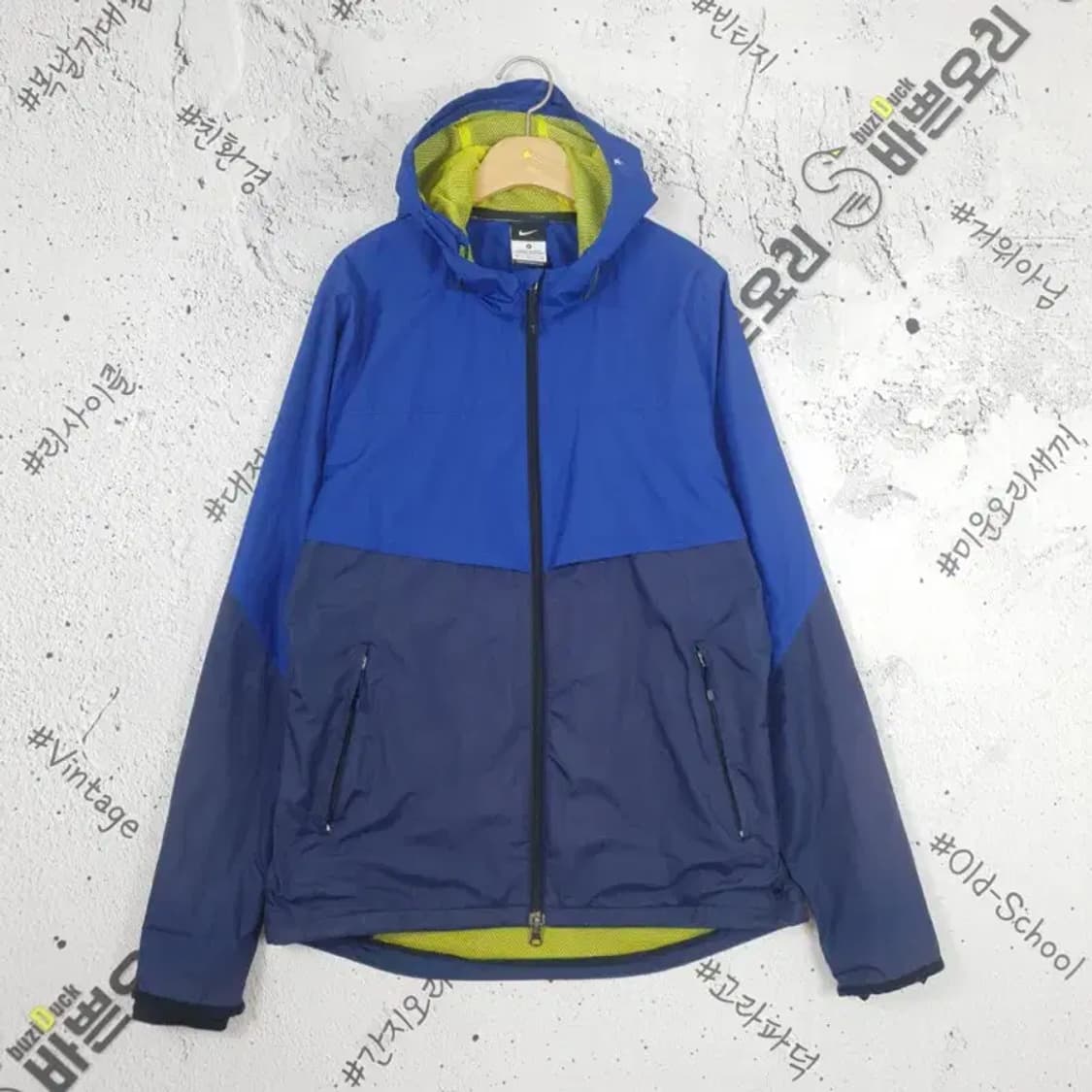 나이키 NIKE 런닝 바람막이 자켓 블루 3800104 상품이미지1