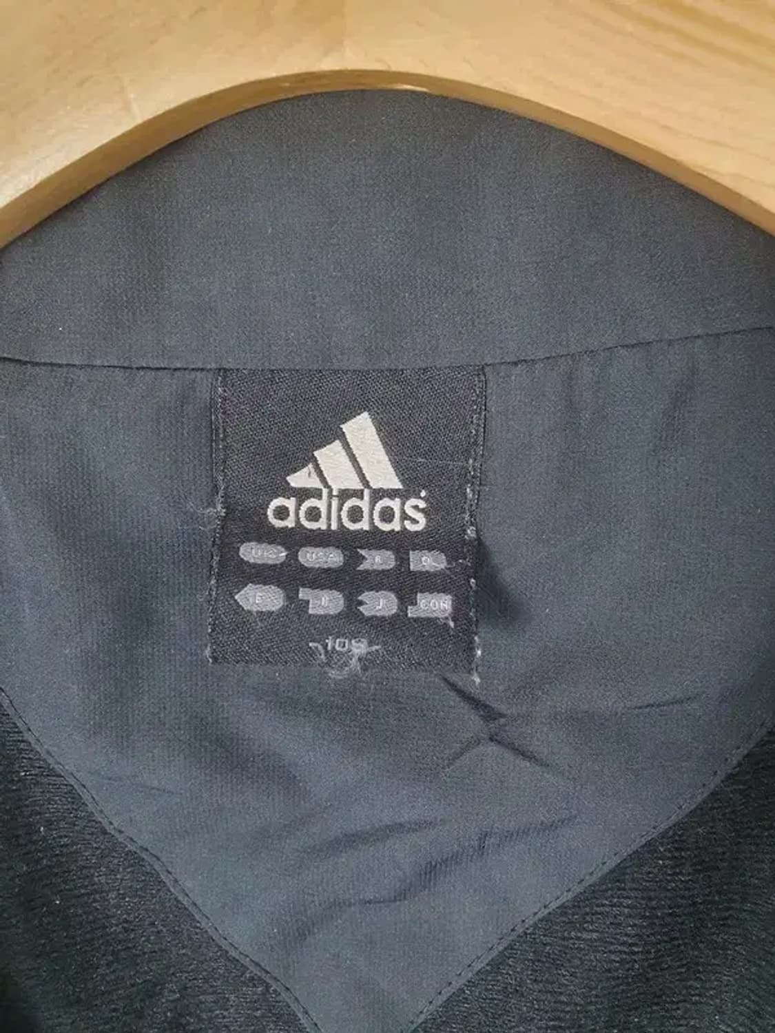 아디다스 ADIDAS 올드스쿨 바람막이 기모 자켓 블랙 3800105 상품이미지8